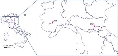 Occurrence of Honey Bee (Apis mellifera L.) Pathogens in Wild Pollinators in Northern Italy